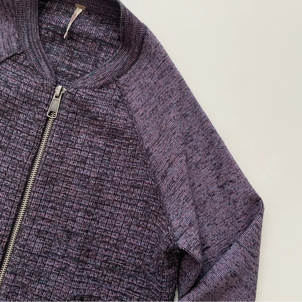 FREE PEOPLE Movement Naomi Sweatshirt Purple Size Large - Picture 6 of 13